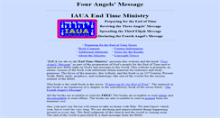 Desktop Screenshot of fourangelsmessage.info